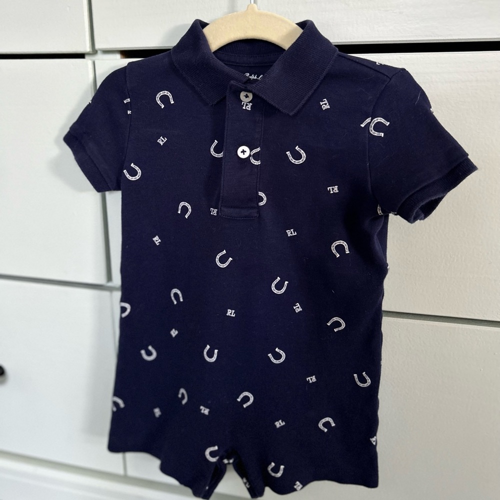 Ralph Lauren Horseshoe Romper